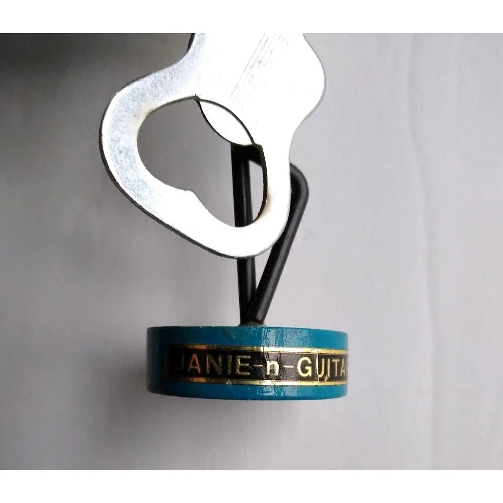 Janie Guitar Bottle Can Opener Retro Barware Kitsch Japan 1950s-60s Mid Century